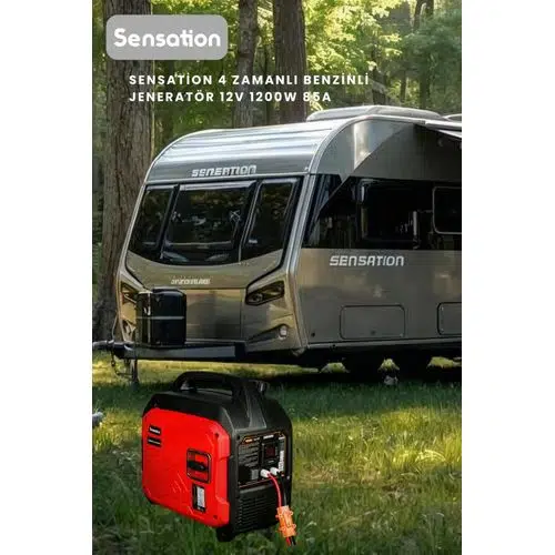Sensation 12 Volt Dc 4 Zamanlı Jeneratör (1200W 85A) Otomatik Akü Şarj Özellikli (Karavan,Tekne) Sensation 12 Volt Dc 4 Zamanlı Jeneratör (1200W 85A) Otomatik Akü Şarj Özellikli (Karavan,Tekne)