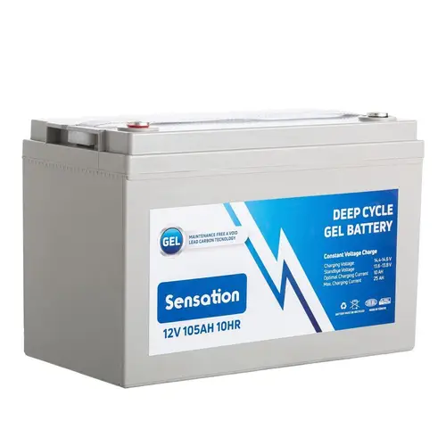 Sensation 12V Volt 105 Ah Jel Akü (Deep Cycle Jel Akü)